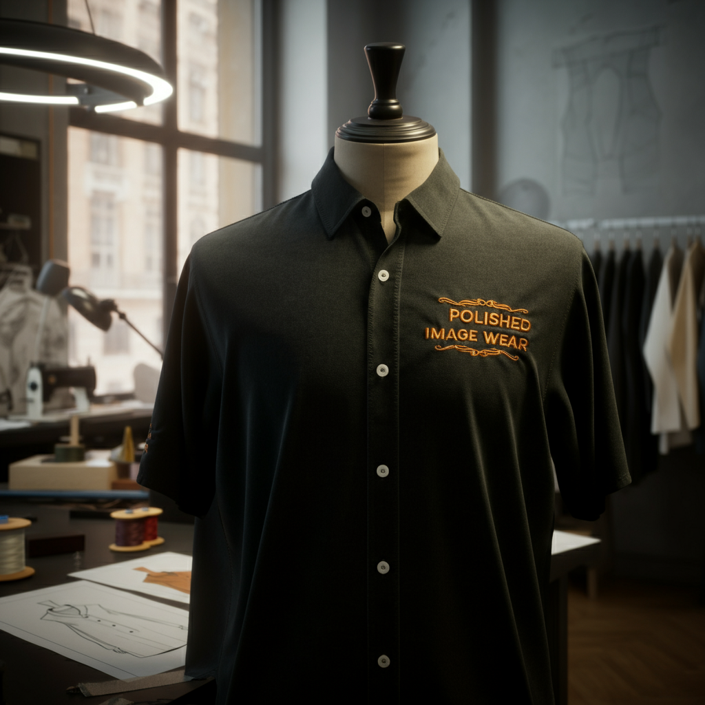 embroidered shirts Orange County