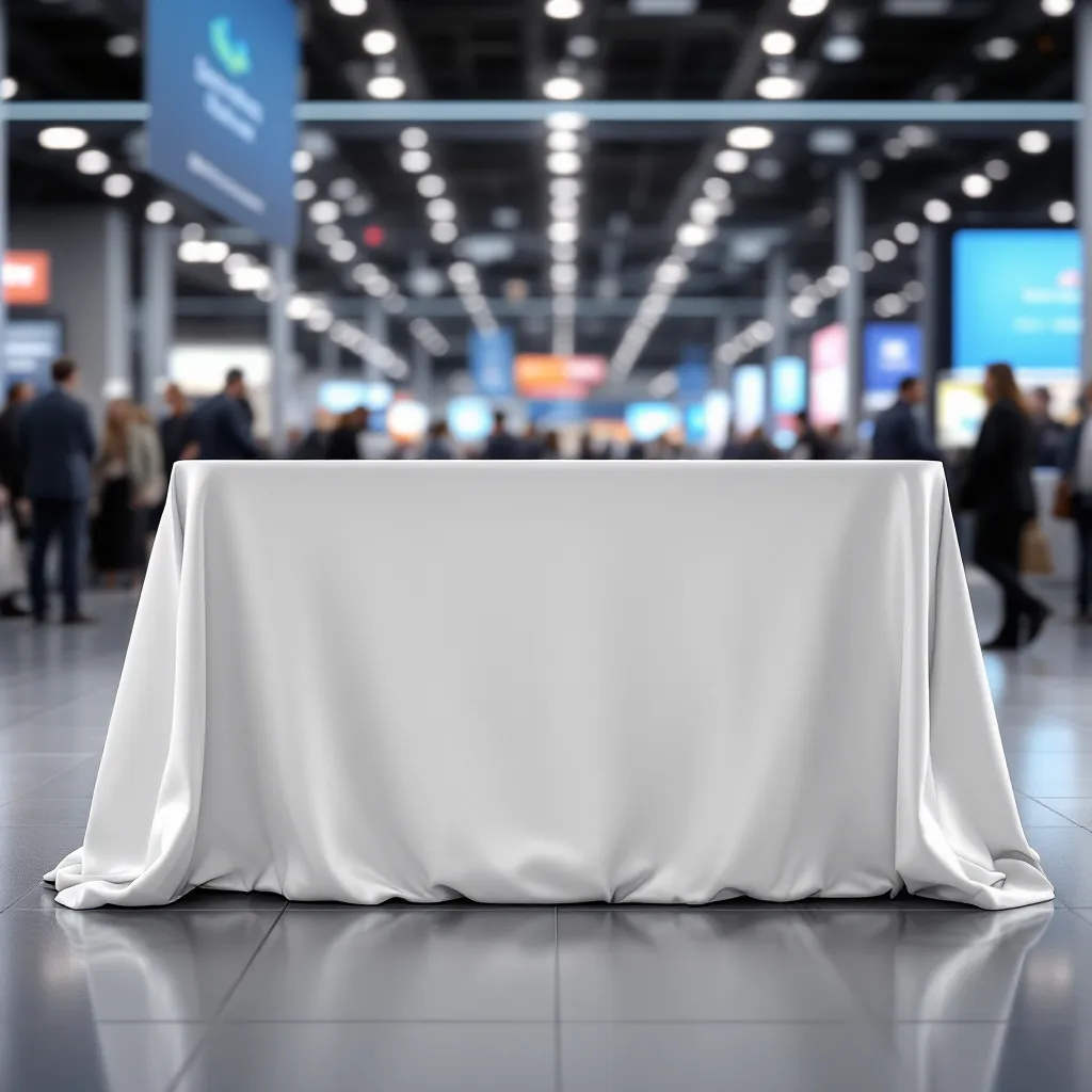 Trade show tablecloth
