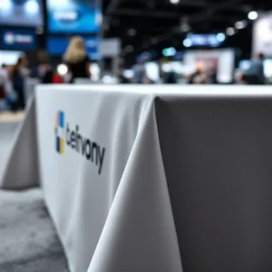 Trade show tablecloth